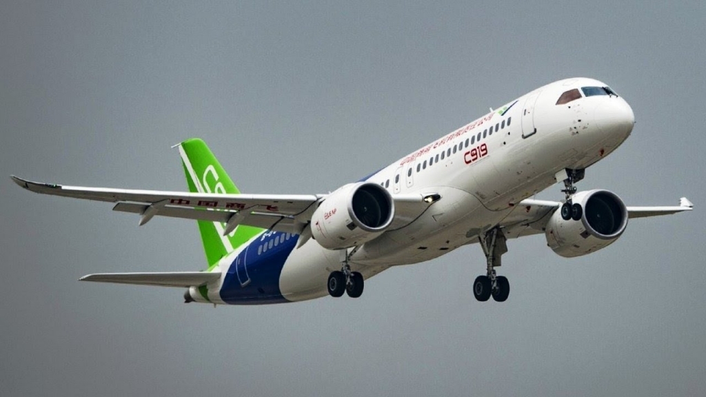 COMAC C919 Interior