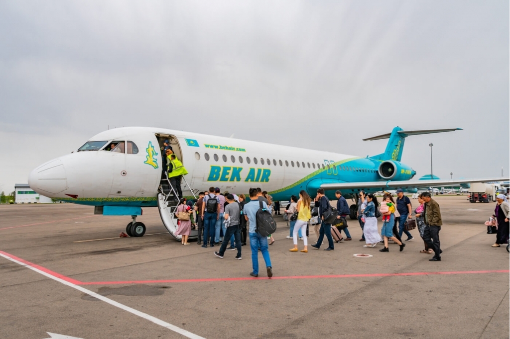 Fokker 100 Exterior