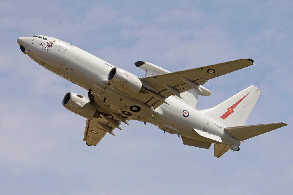 Boeing 737 AEW&C Wedgetail Spy Photos