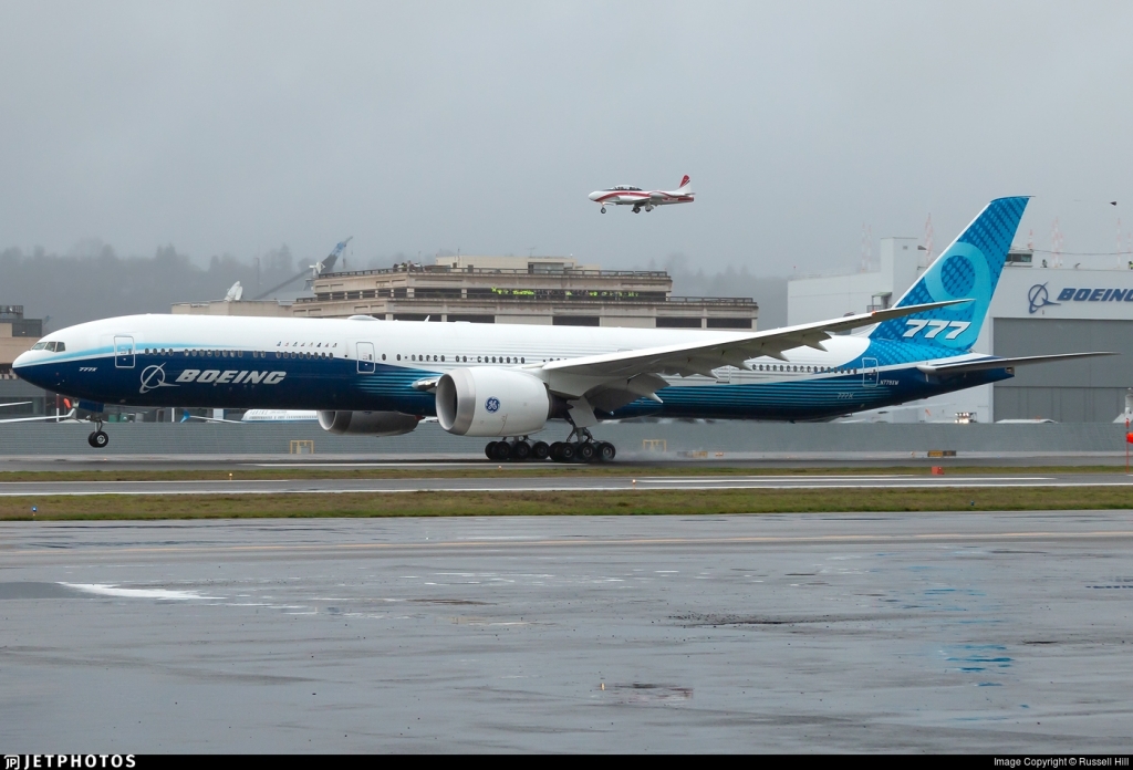 Boeing 777300ER Spy Shots