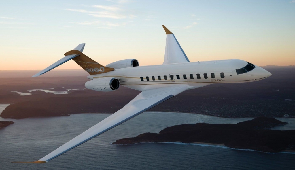 Bombardier Global 8000 Spy Shots