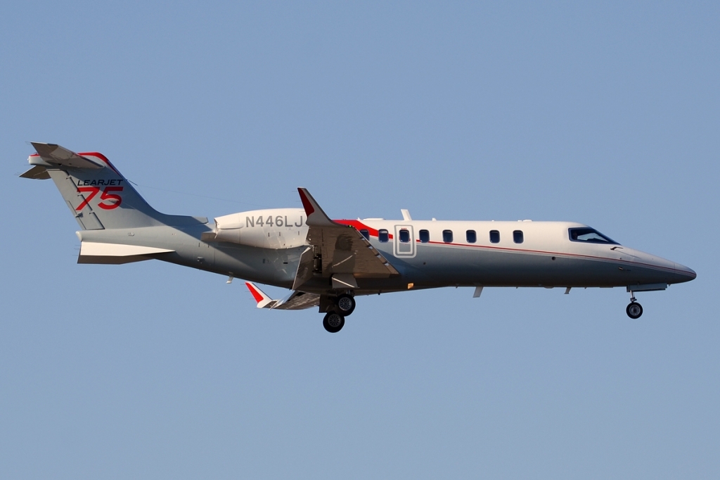 Bombardier Learjet 75 Spy Shots