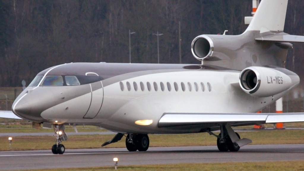 Dassault Falcon 7X Spy Photos