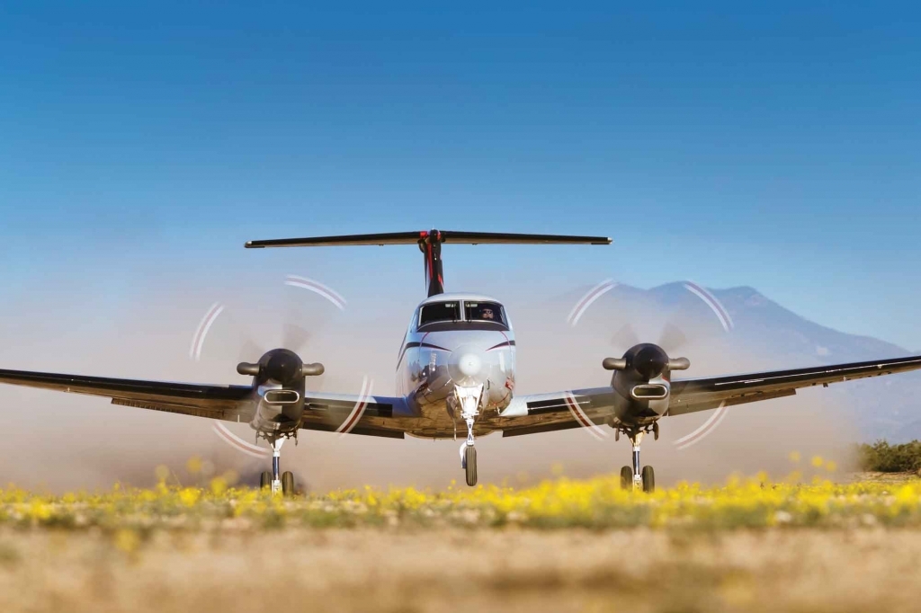 Beechcraft King Air 350ER Spy Photos