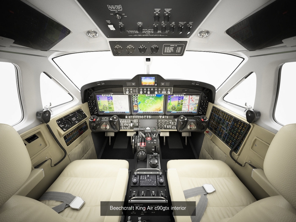 Beechcraft King Air C90GTx Interior