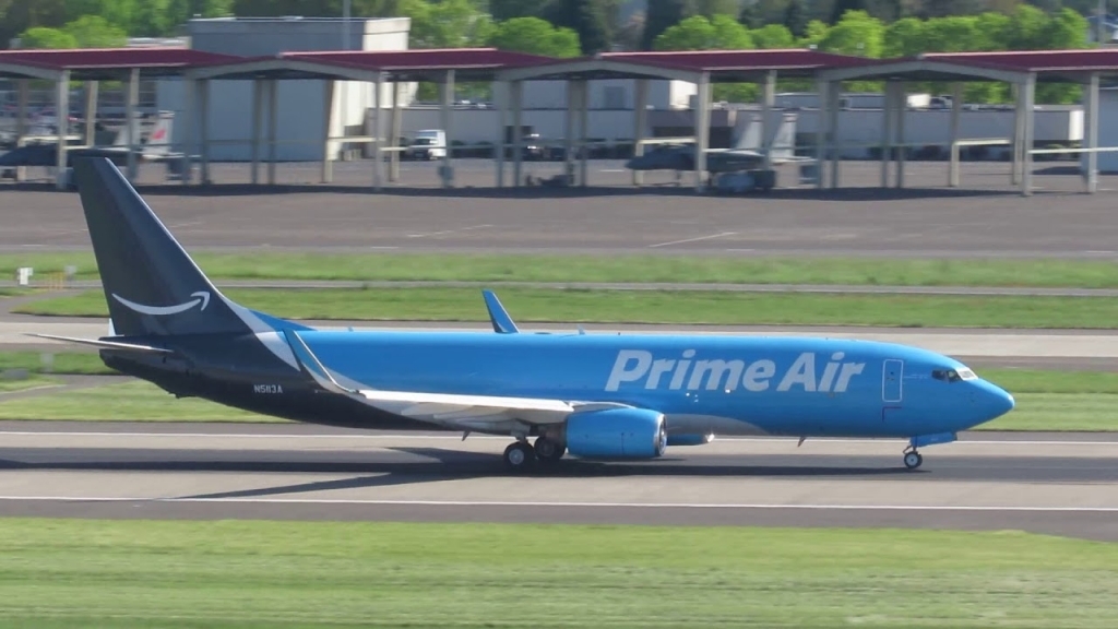 Boeing 737800BCF Spy Shots