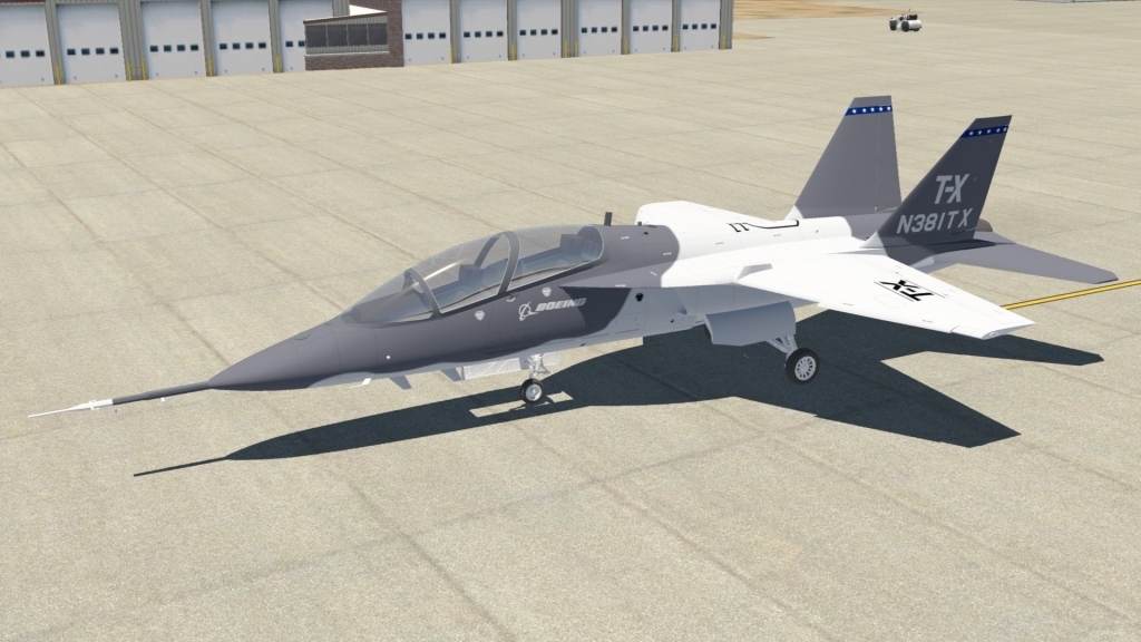 Boeing TX Trainer Spy Shots