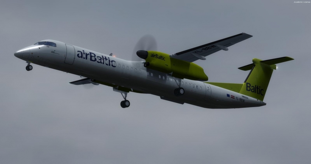 Bombardier Dashboard 8 Q400 Drivetrain