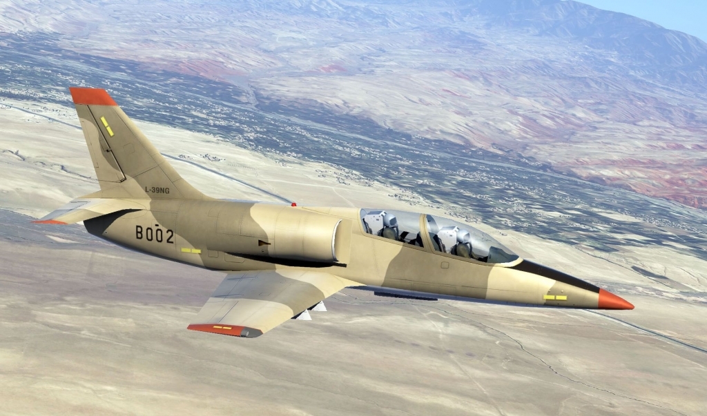 L39NG Jet Trainer Spy Shots