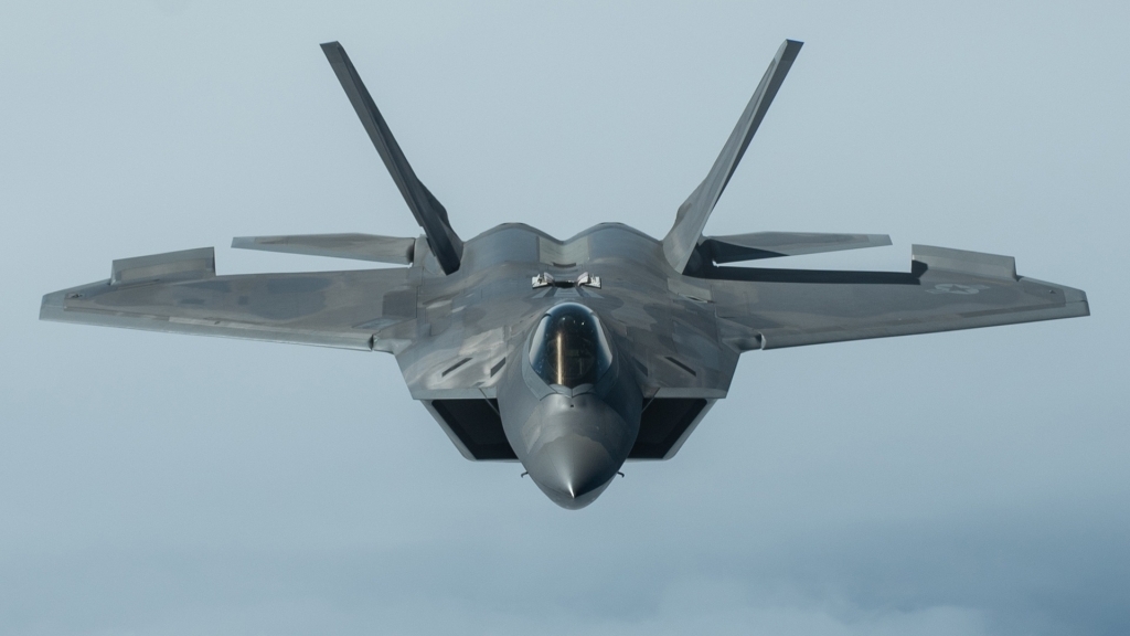 Lockheed Martin F22 Raptor Spy Shots