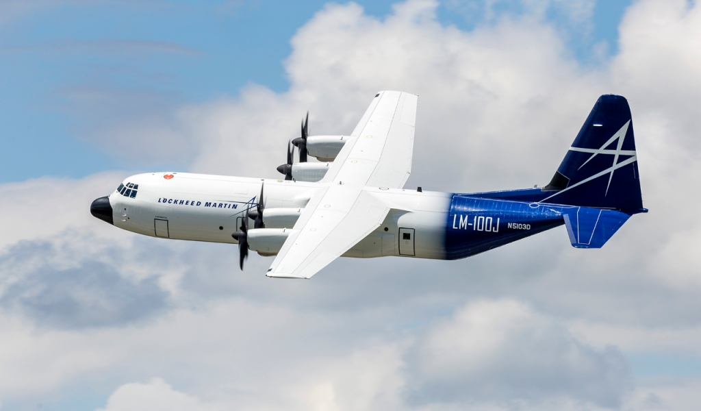 Lockheed Martin LM100J Super Hercules Wallpaper