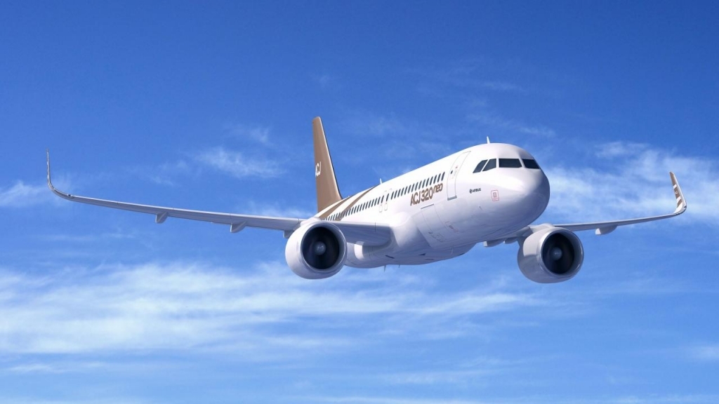 Plane ACJ320neo Wallpaper