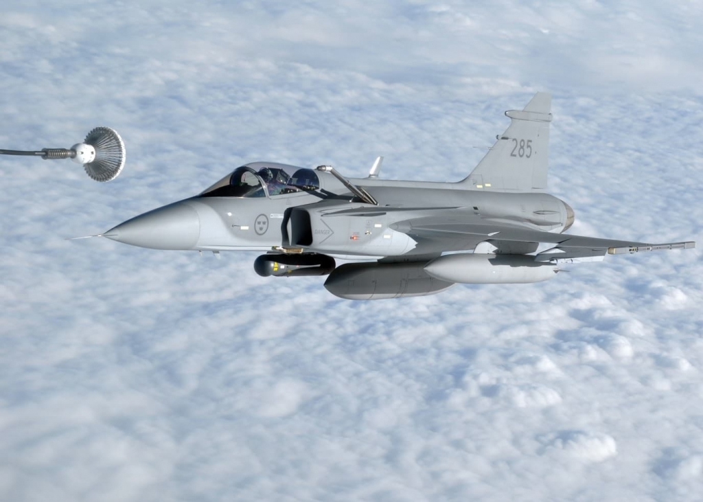 SAAB Gripen E Fighter Jet Engine