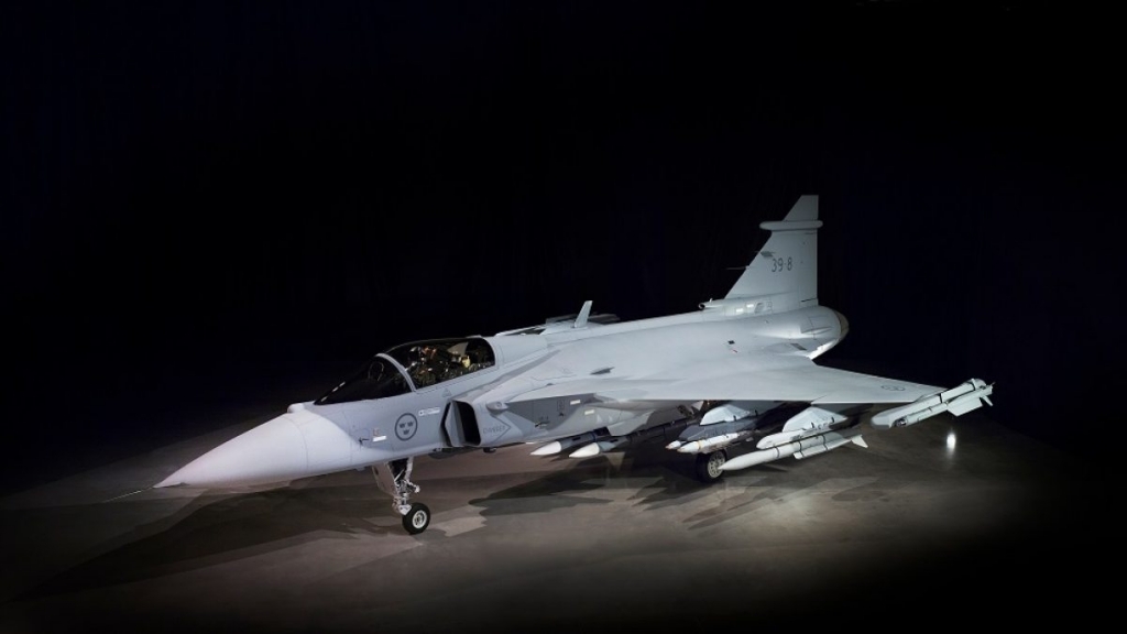 SAAB Gripen E Fighter Jet Spy Photos