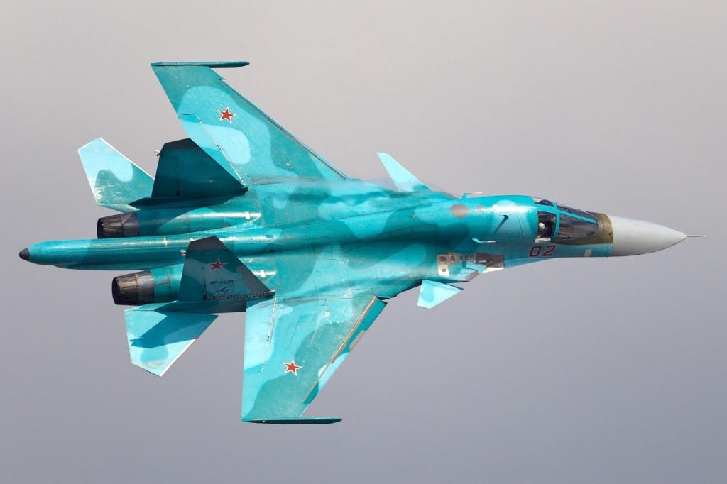 Sukhoi Su34 Fighter Bomber Wallpaper