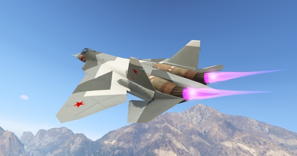 Sukhoi Su57 (T50) PAKFA Powertrain