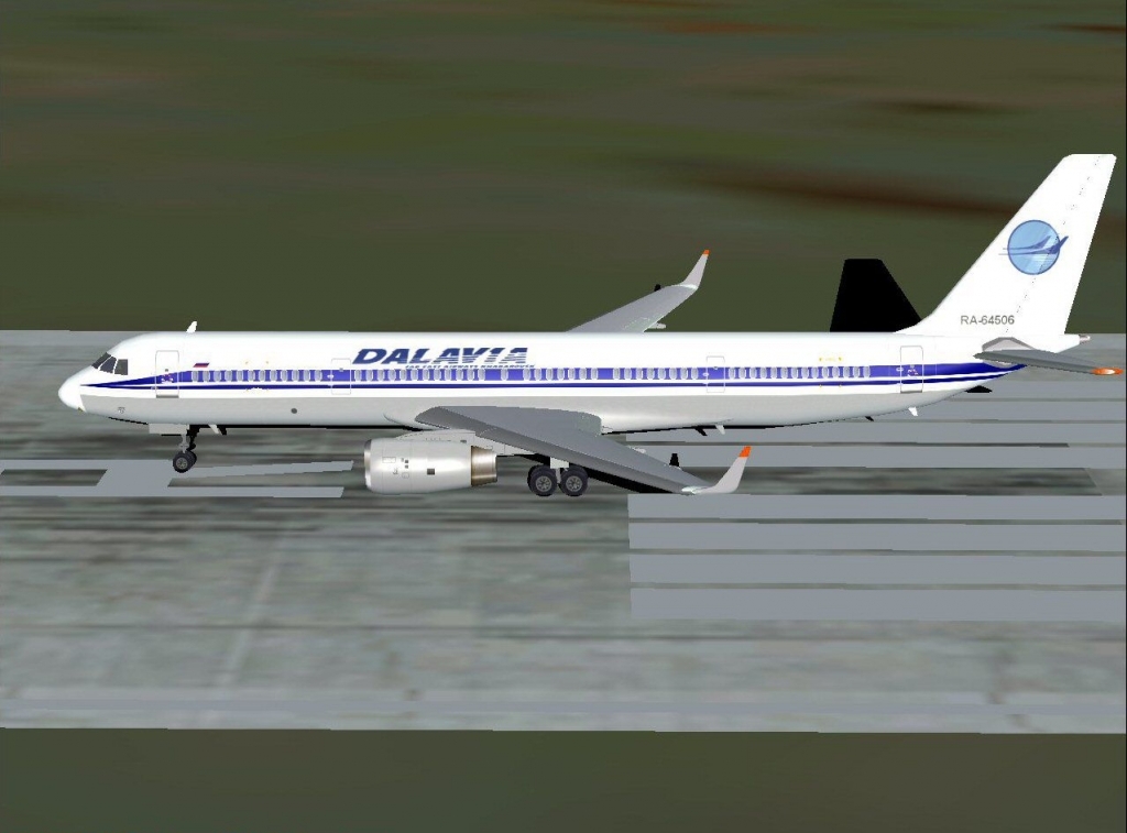 Tupolev Tu204 Exterior